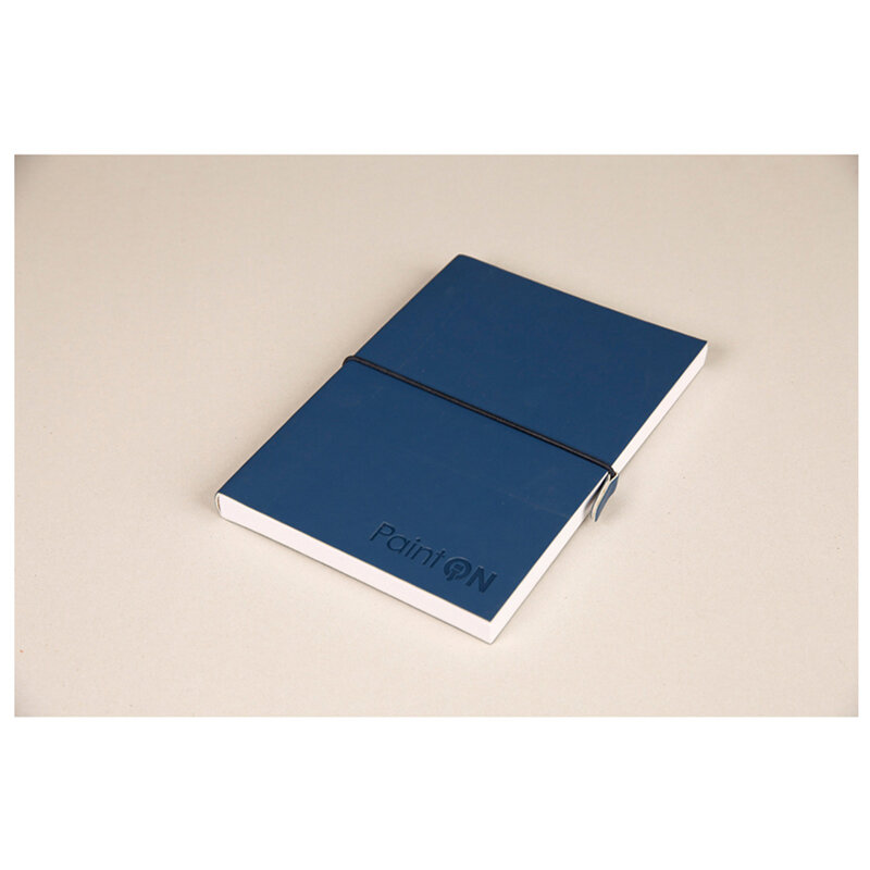 Скетчбук для смешанных техник Clairefontaine "Paint'ON" А5 32 л 250 г, легкое зерно, резинка, кожзам - фото №8