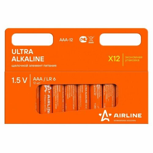 Батарейка AAA LR03 Alkaline 12 шт Ultra