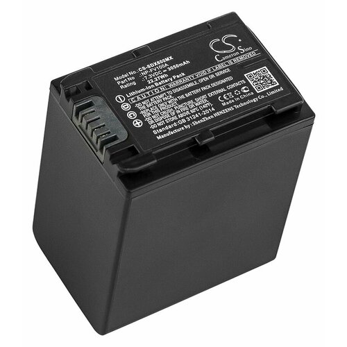 Аккумулятор Cameron Sino CS-SDX600MX для Sony FDR-AX33, FDR-AX40 аккумулятор cameronsino cs sdx600mx для sony fdr ax33 fdr ax40