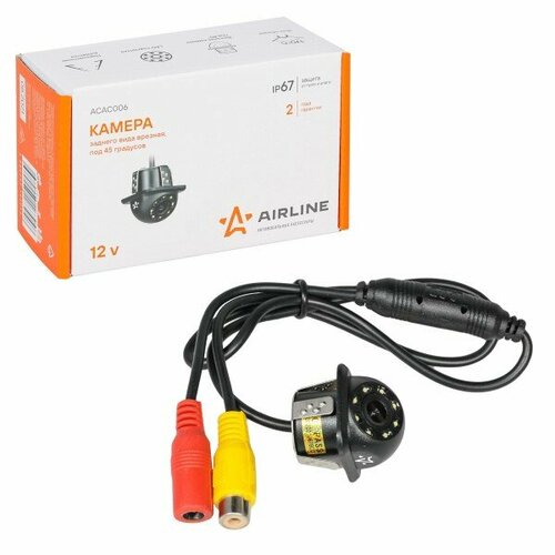 Камера заднего вида врезная под 45 градусов 2508₽