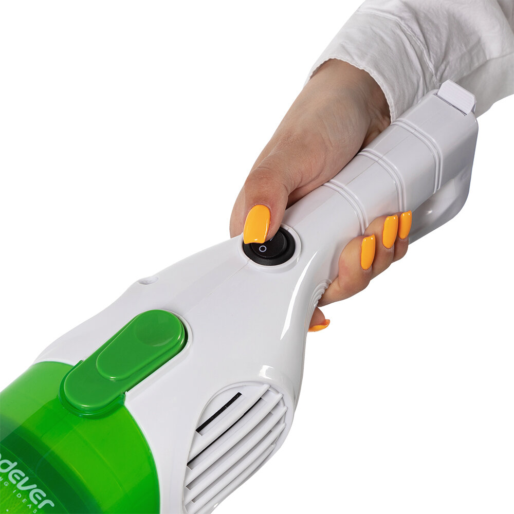 Ручной пылесос (handstick) ENDEVER SKYCLEAN VC-279, 700Вт, белый/зеленый - фото №11