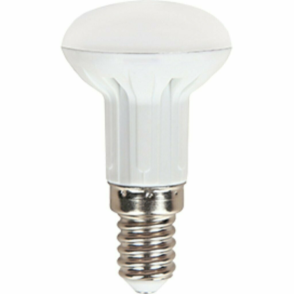 Лампа светодиодная E14, 4 Вт, 220 В, свеча, 4200 К, свет нейтральный белый, Ecola, Light Reflector, R39, LED