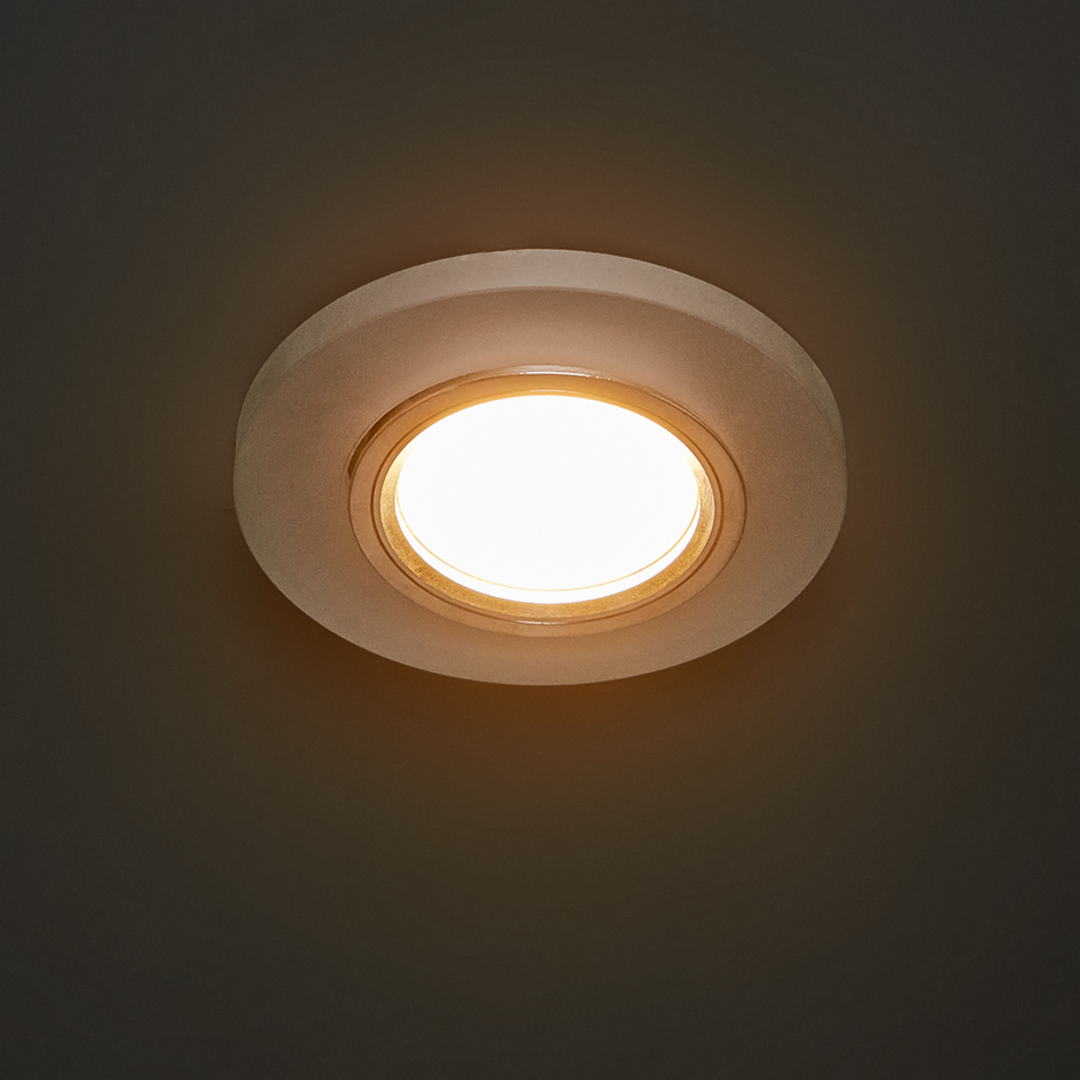 фото Спот встраиваемый Inspire Marzens светодиодный под отверстие 70 мм цвет серый матовый