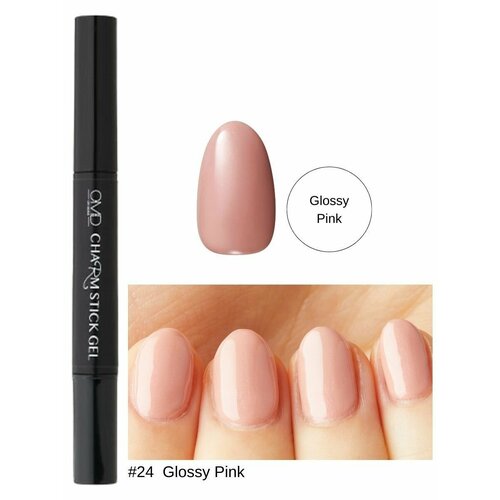 Однофазный гель лак премиум Charm Stick Gel #GLOSSY PINK