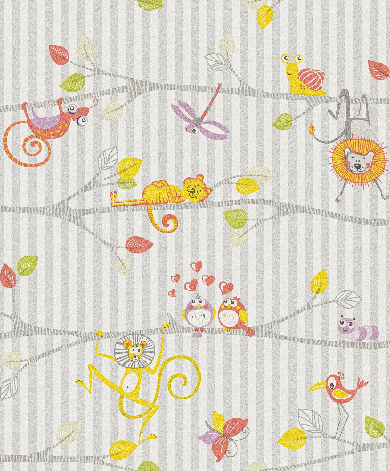 фото Обои Зверята 3 С6БР-ГП Бумажные 0,53м*10м