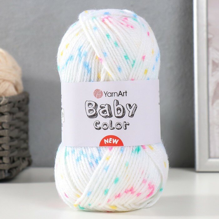 YarnArt Пряжа "Baby color" 100% акрил 150м/50гр (214 детский)