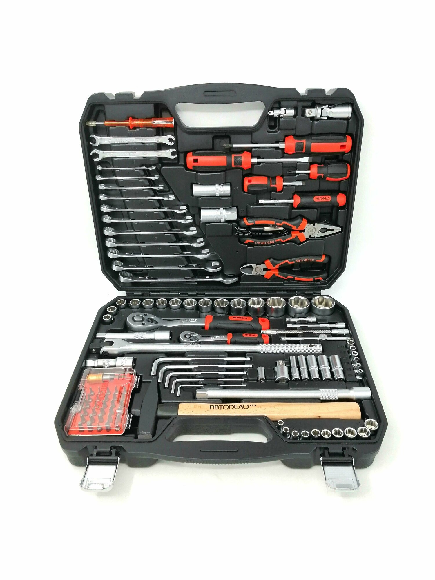 Набор инструментов 110 предметов 1/2"DR 1/4"DR АвтоDело — фото 1
