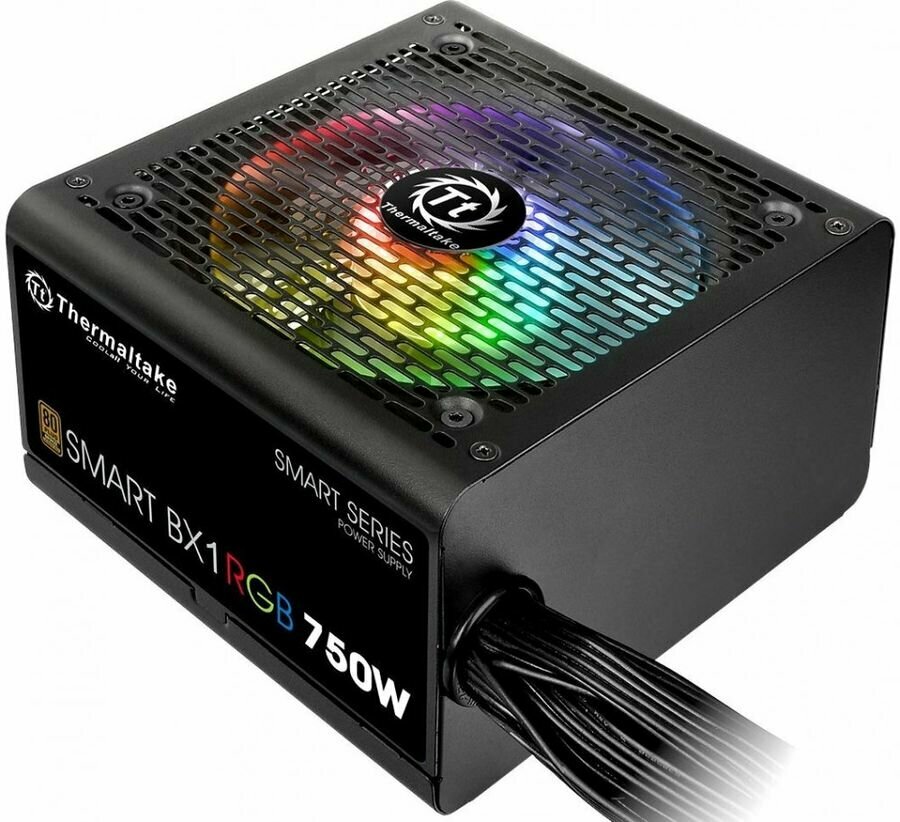 Блок питания Thermaltake Smart BX1 RGB 750W SP-750AH2NKB-2 - фото №19