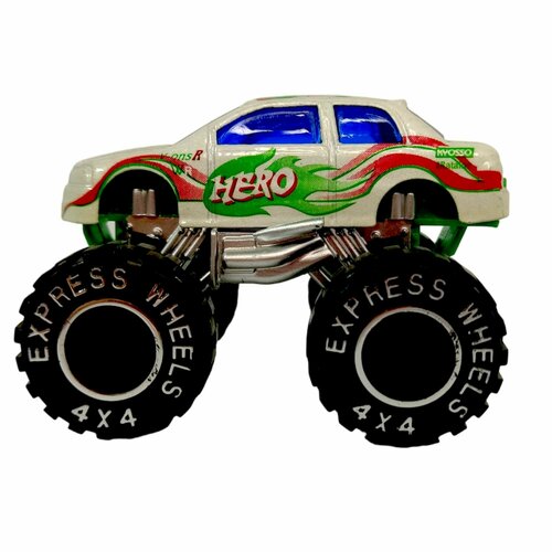 Машинка Hero Monster Truck белая