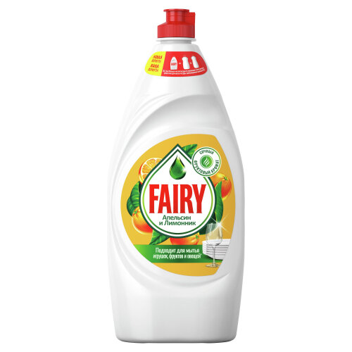 Средство для мытья посуды Fairy Апельсин и лимонник 900 мл