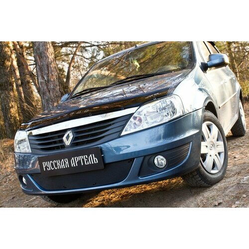 Зимняя заглушка в бампер Русская Артель Renault Logan 2010-2013
