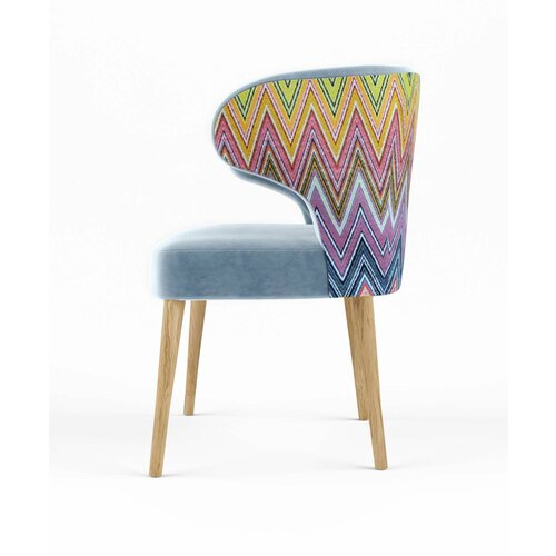 Стул Дэя BROSCOmebel, массив бука/гобелен РадугаСкай
