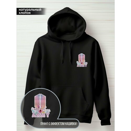 фото Худи hypnotica, размер 2xl, черный