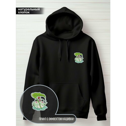 фото Худи hypnotica, размер xs, черный