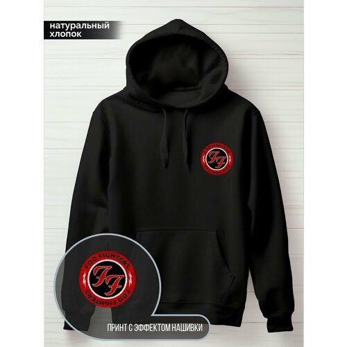 фото Худи hypnotica, размер m, черный