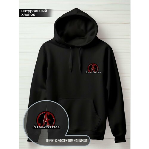 фото Худи hypnotica, размер 2xl, черный