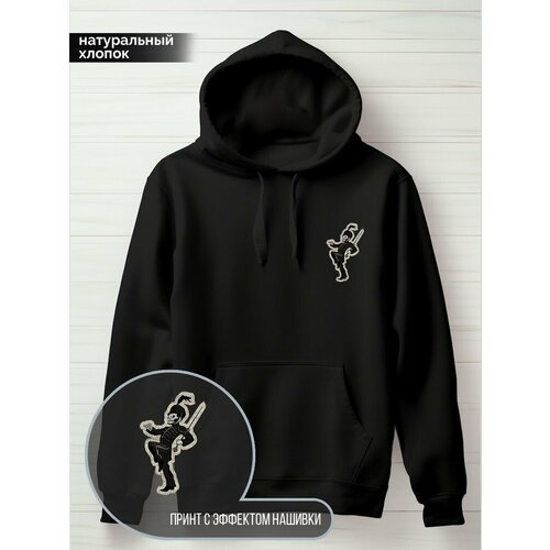 фото Худи hypnotica, размер xs, черный