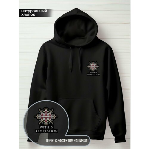 фото Худи hypnotica, размер 2xl, черный