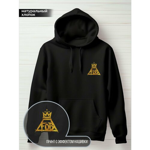 фото Худи hypnotica, размер m, черный