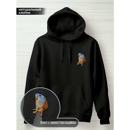 фото Худи hypnotica, размер xs, черный