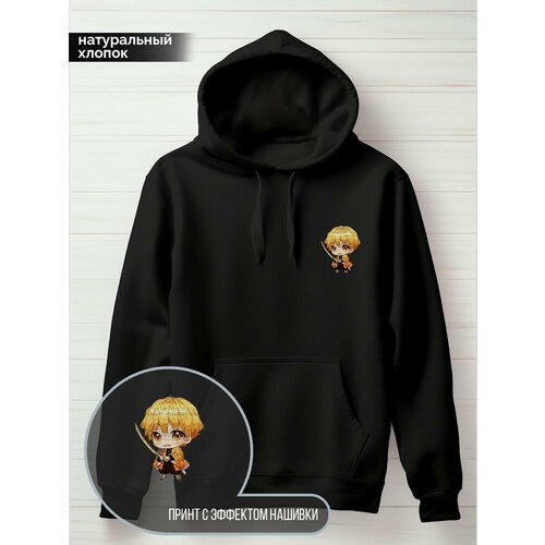 фото Худи hypnotica, размер xs, черный
