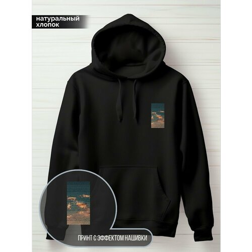 фото Худи hypnotica, размер xs, черный