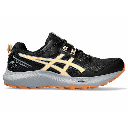 Кроссовки ASICS, размер 6,5 US, черный