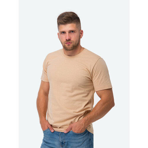 фото Футболка happyfox, размер 46, бежевый