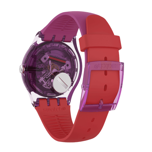 фото Наручные часы swatch наручные часы swatch cherryberry suov104, розовый