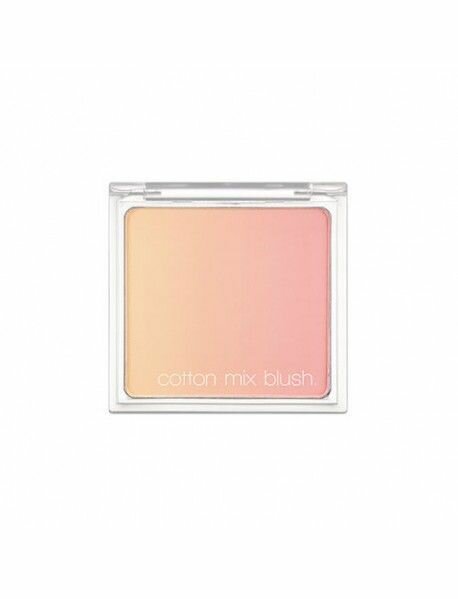 Хлопковые румяна градиент COTTON MIX BLUSH NO.1STRAWBERRY BANANA