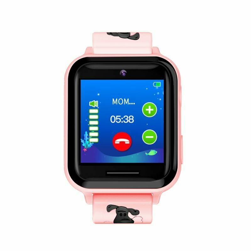 Детские смарт часы телефон Tiroki A2S/ Smart Watch с GPS, камерой и SIM картой / Умные часы для детей с функцией SOS голубые