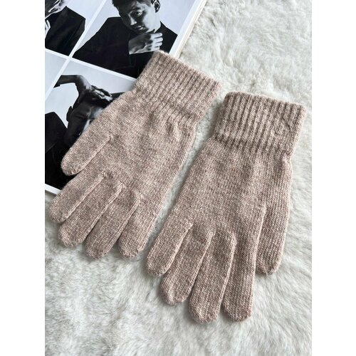 фото Перчатки , размер 7-9, бежевый own accessories