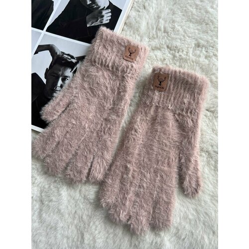 фото Перчатки , размер 7-9, розовый own accessories