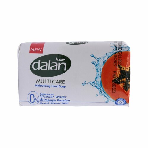 Твердое мыло Dalan Multi Care Папайя и Молоко 90 гр.