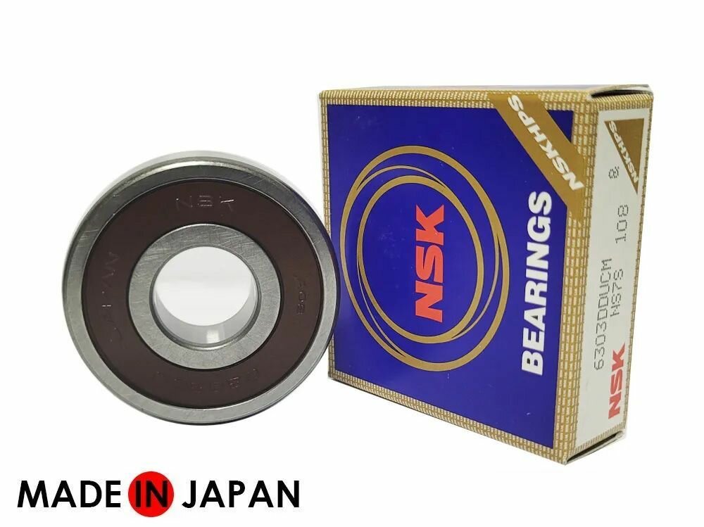 6303DDU Подшипник (63032RS) NSK. Made in Japan