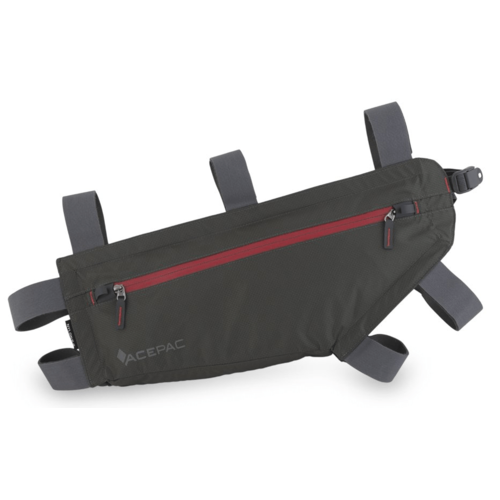 Велосумка под раму Acepac Zip Frame Bag M grey велосумка под раму m wave reflex bag black grey