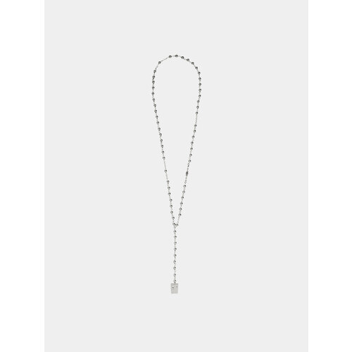 Ожерелье 1017 ALYX 9SM Rosary Charm Necklace, серебряный