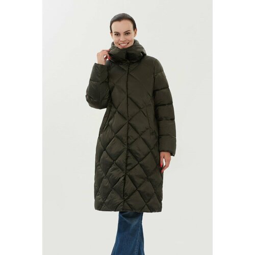 фото Куртка madzerini, размер 50, зеленый