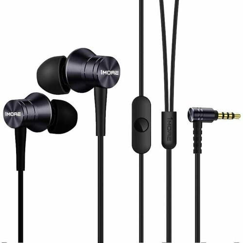 Наушники с микрофоном 1MORE Piston Fit In-Ear Headphones E1009 Grey наушники 1more piston fit in ear headphones e1009 gray