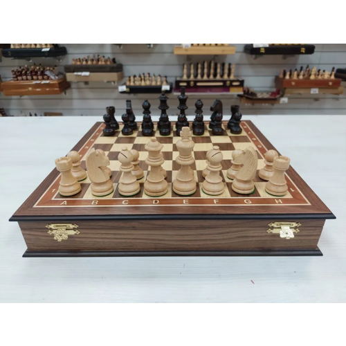 Шахматы подарочные американский орех шахматы подарочные цитадель орех антик