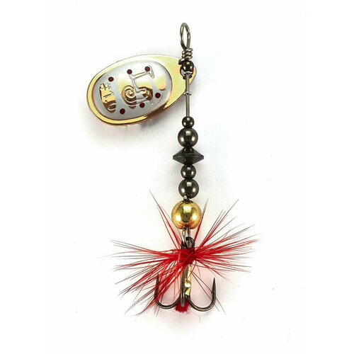 Блесна Mottomo FIRE BLADE № 4 (17гр) # Silver-29