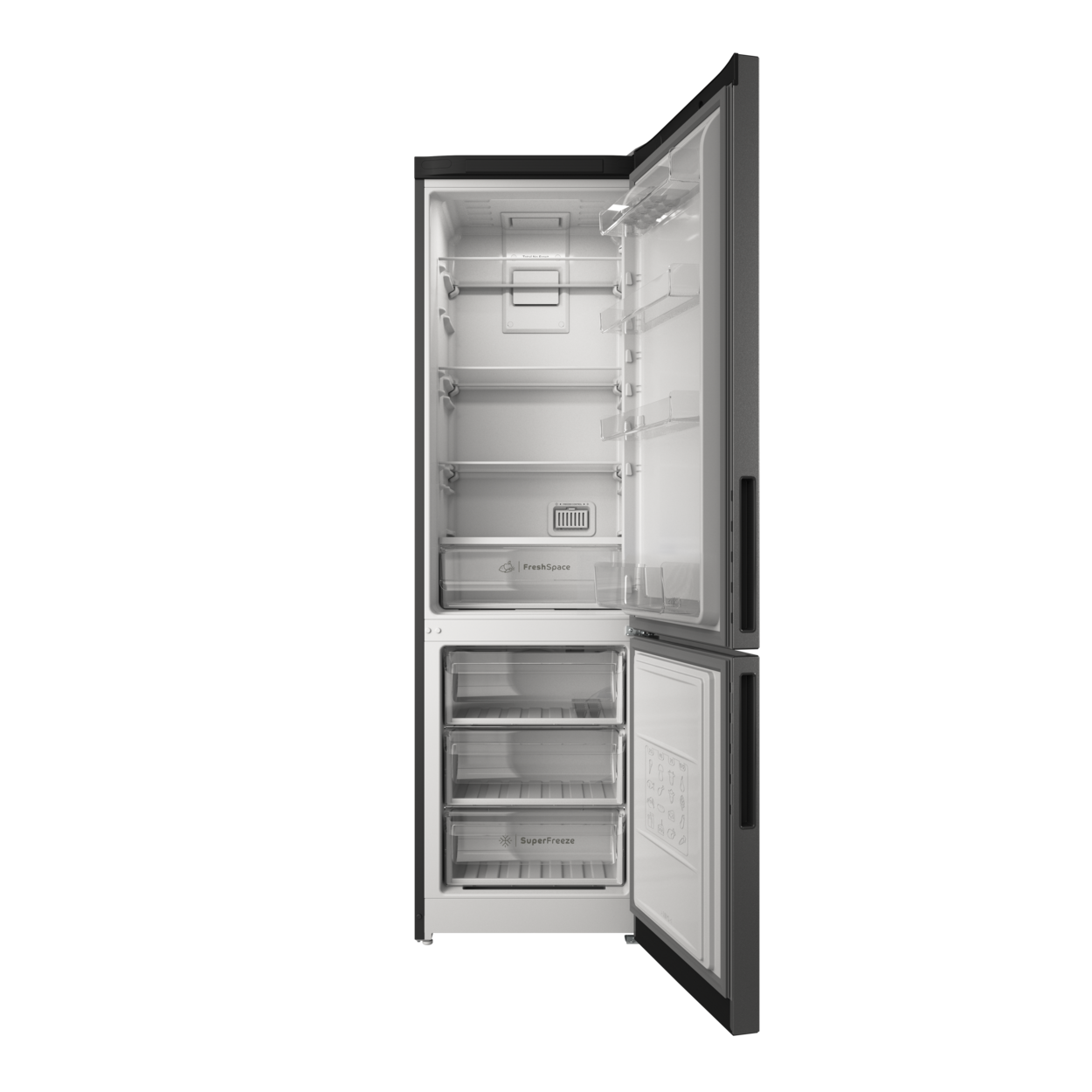 Холодильник Indesit ITR 5200 S серебристый - фотография № 5