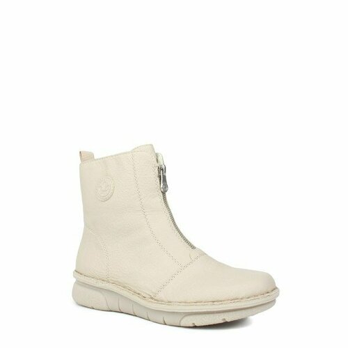 фото Ботинки rieker, размер 38, белый