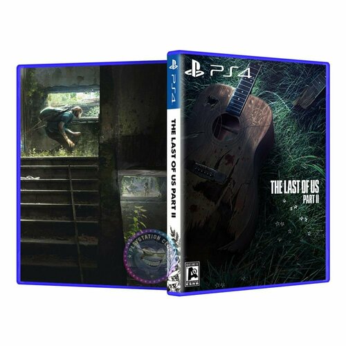 Эксклюзивная обложка для игры The Last of Us II 14 PS4 370₽