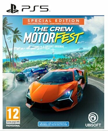 The Crew MotorFest диск с игрой для Playstation 5 c русскими субтитрами