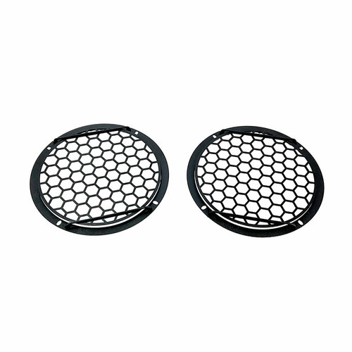 Защитные сетки грили 20 см динамики сталь 15 мм чёрные 2 шт 114100₽