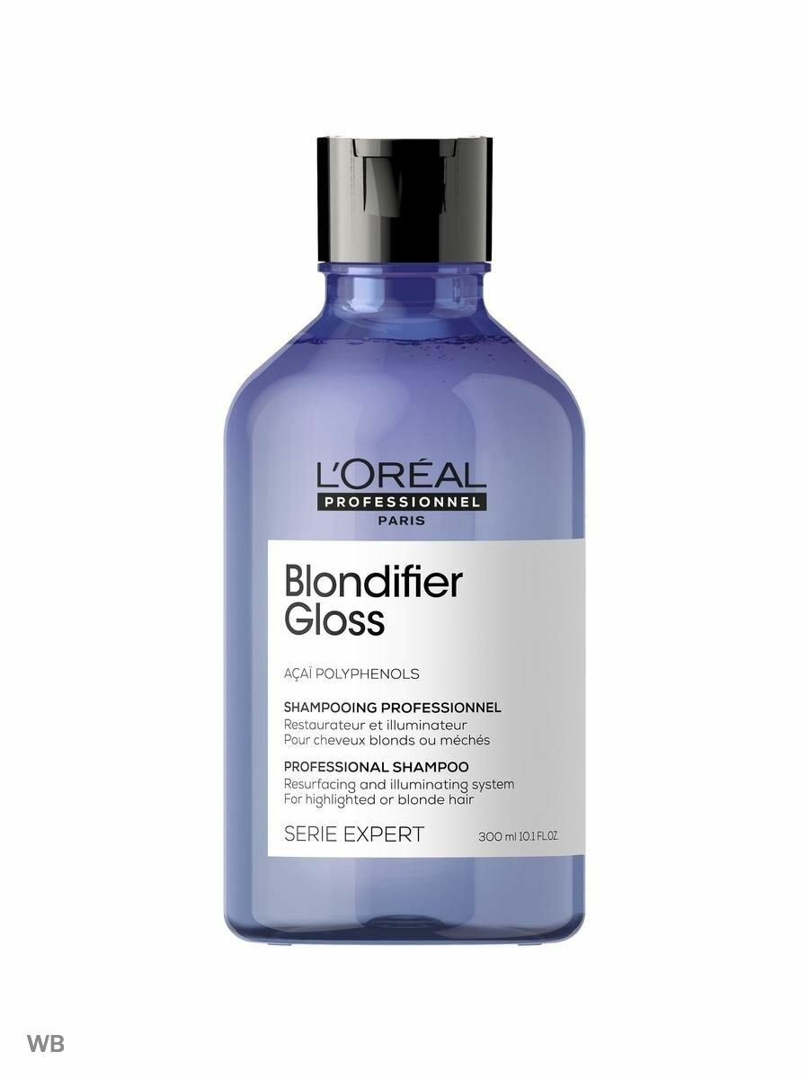 Loreal Blondifier Gloss - Шампунь светлых волос 300 мл