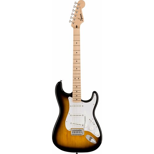 fender squier sonic stratocaster hss black электрогитара цвет черный FENDER SQUIER SONIC STRAT MN 2-Tone Sunburst электрогитара, цвет санберст