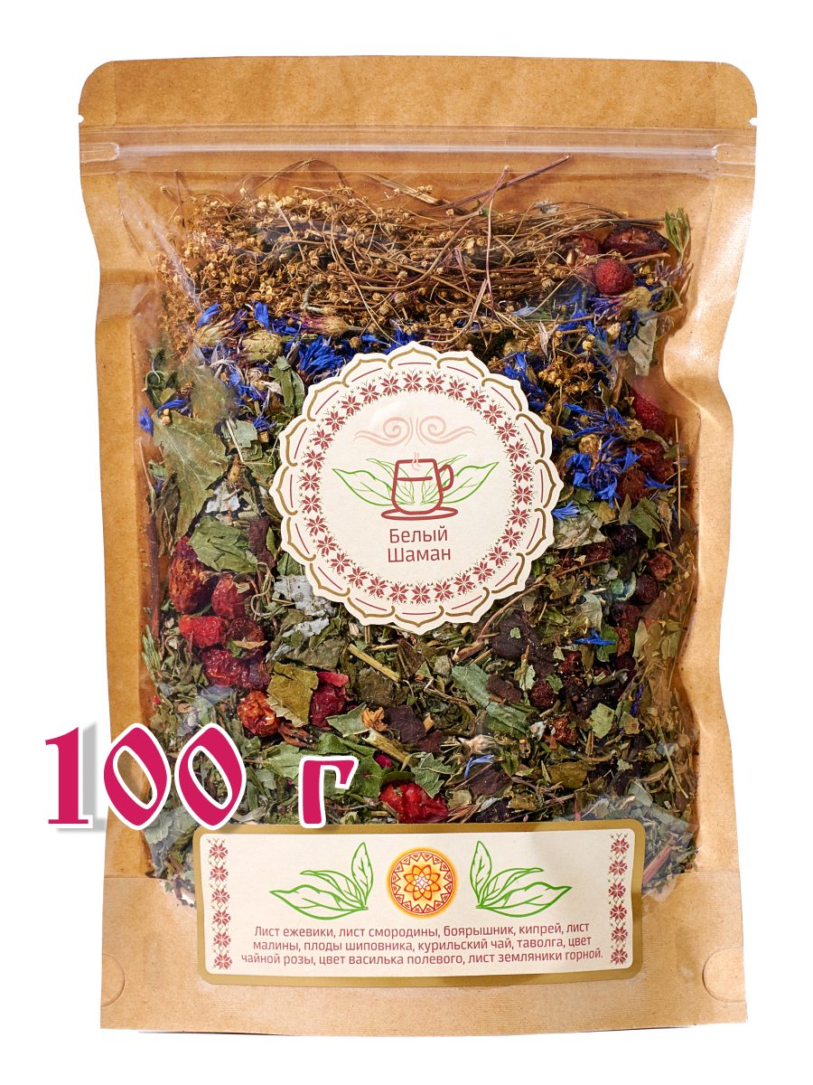 Травяной чайный сбор "Белый Шаман", 100 г