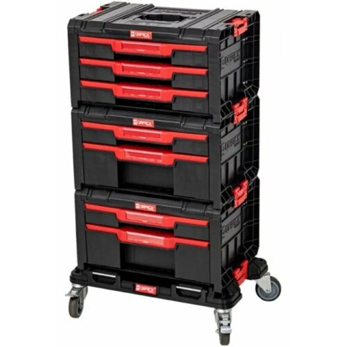 набор ящиков qbrick system pro set 3 4 в 1 5901238254249 Набор QBRICK SYSTEM PRO Drawer Workshop Set 1, 525x345x885мм